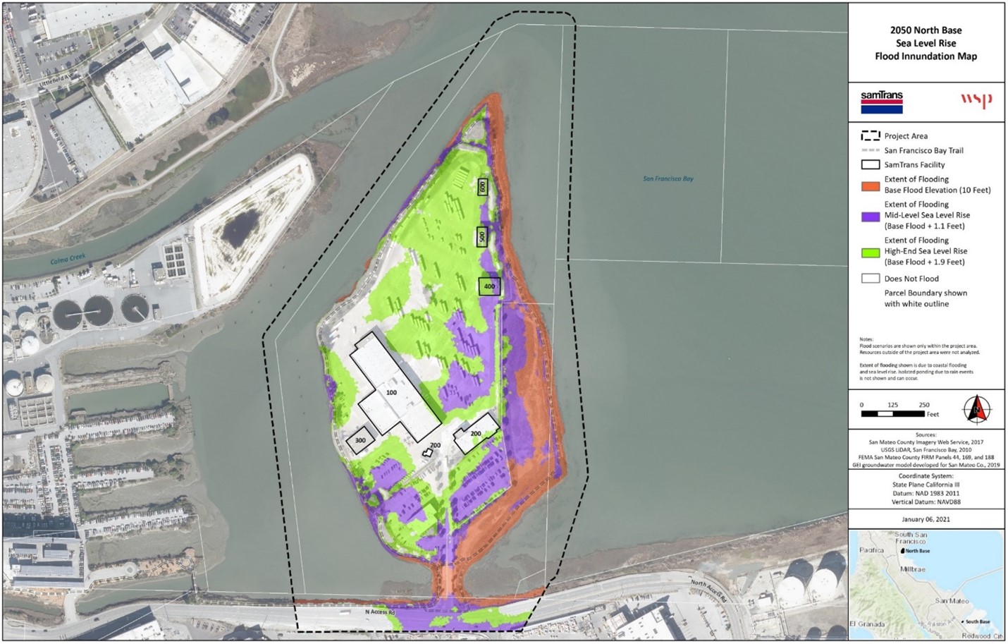 samtrans slr inundation map